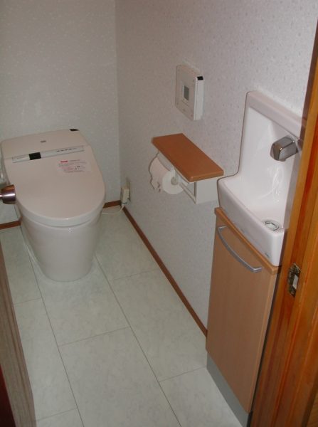 トイレアフター