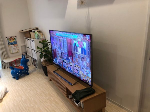 M様邸壁掛けテレビ ビフォア