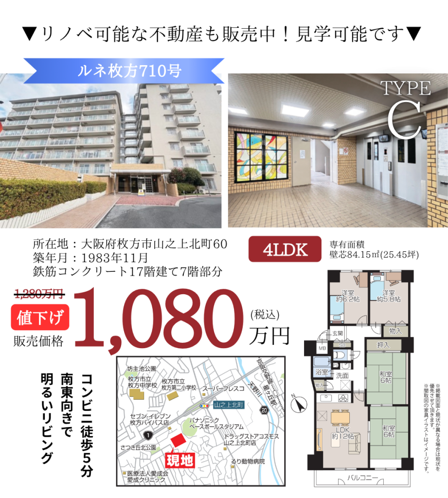 ルネ枚方710号室