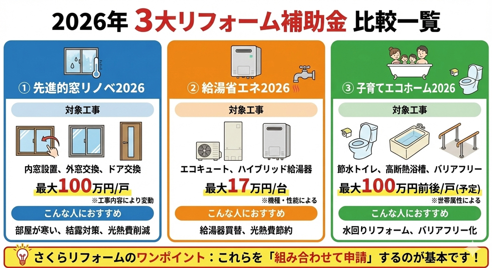 2026リフォーム比較表