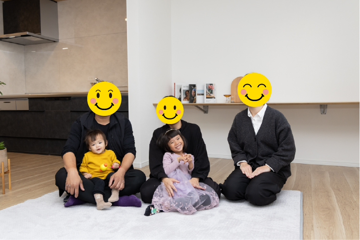 Y様ご家族とさくらスタッフ-