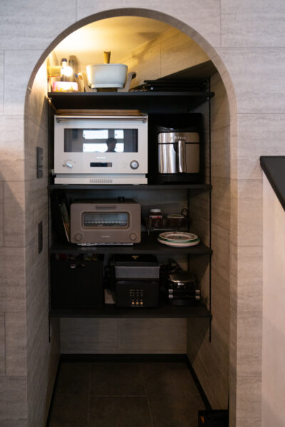 U様邸パントリーAfter